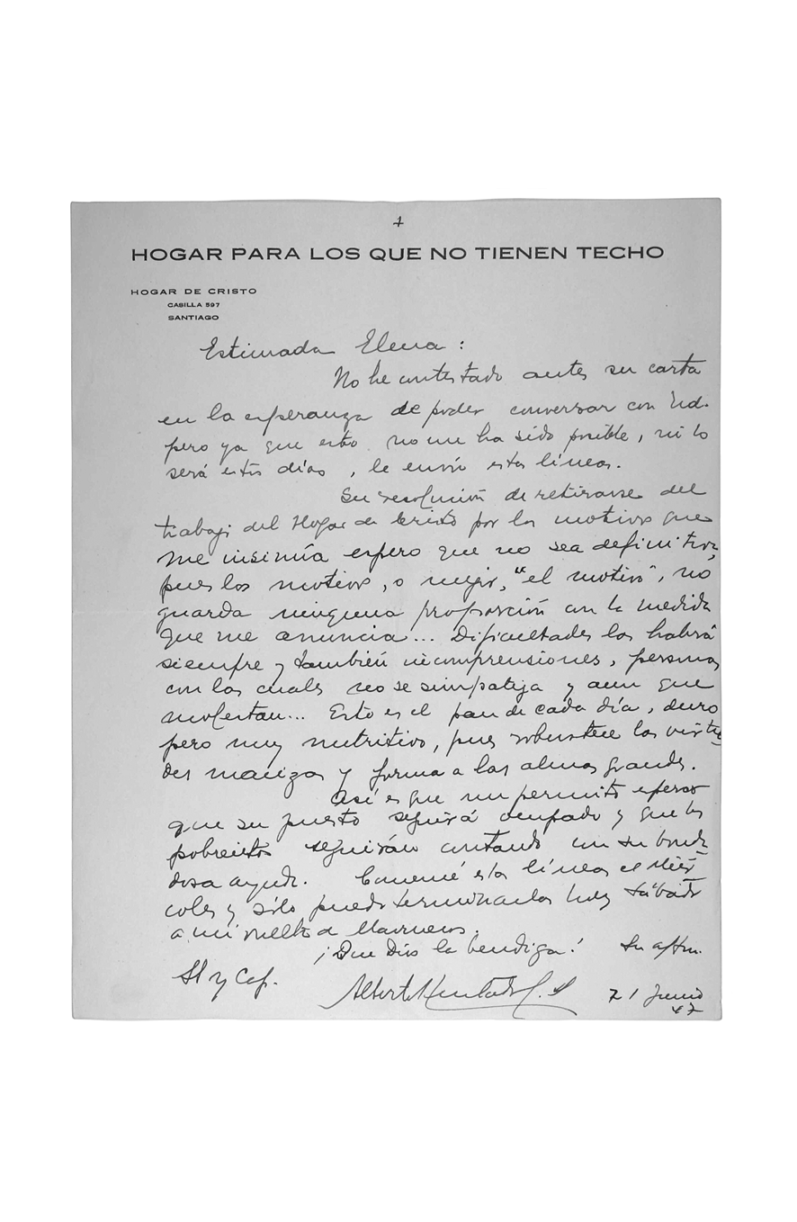 INTRODUCCIÓN Publicar las cartas de Alberto Hurtado Cruchaga ese hombre - photo 3