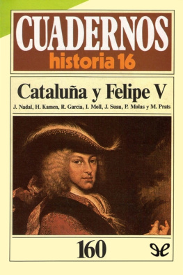 AA. VV. - Cataluña y Felipe V