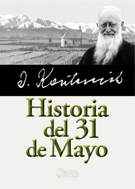 José Kentenich Historia del 31 de Mayo