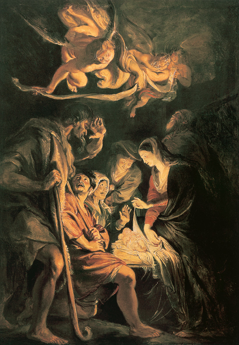 1 La adoración de los pastores La Natividad 1608 óleo sobre tela 635 x - photo 3