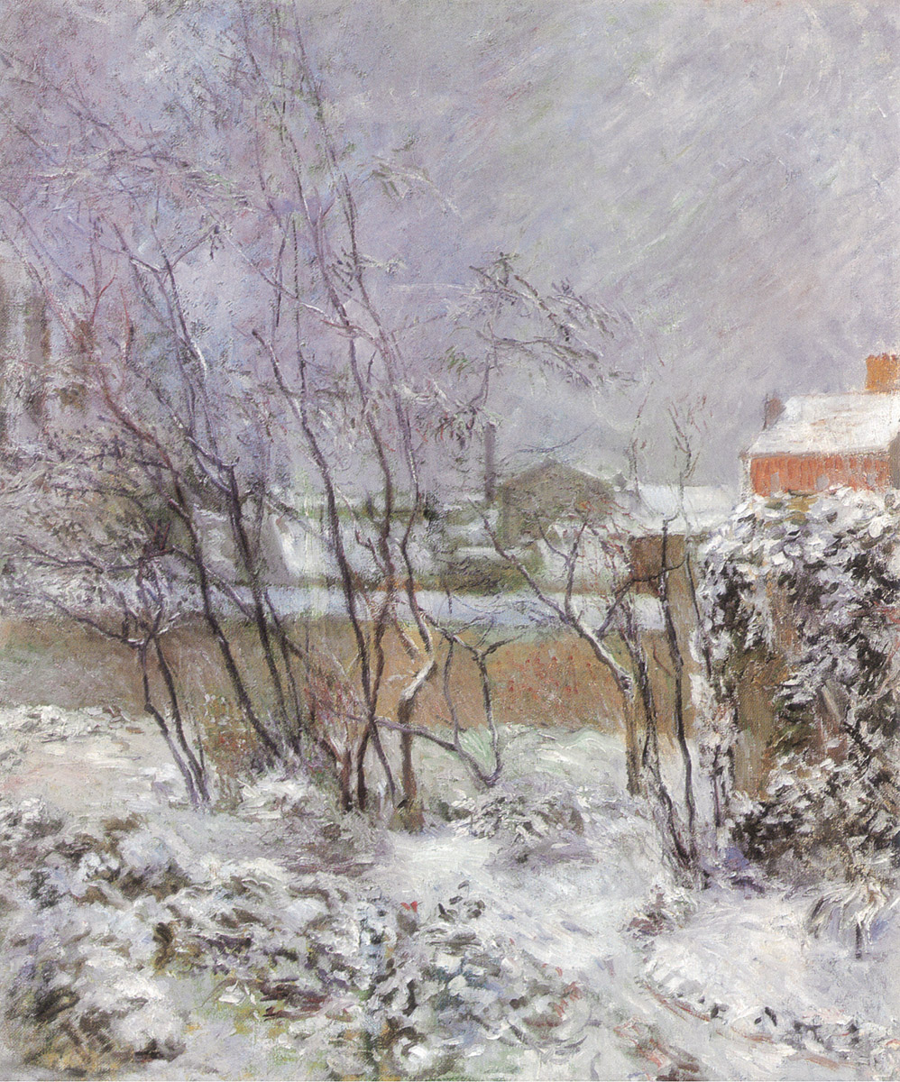 1 Efecto de nieve La nieve calle Carcel 1882-1883 óleo sobre lienzo 60 x - photo 3