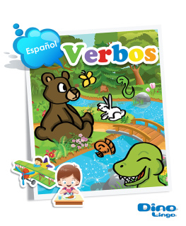 Dino Lingo Spanish for kids - Verbs storybook