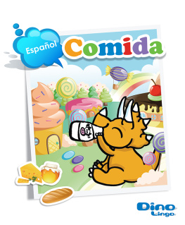 Dino Lingo - Spanish for kids - Food storybook