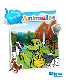 Dino Lingo Spanish for kids - Animals storybook