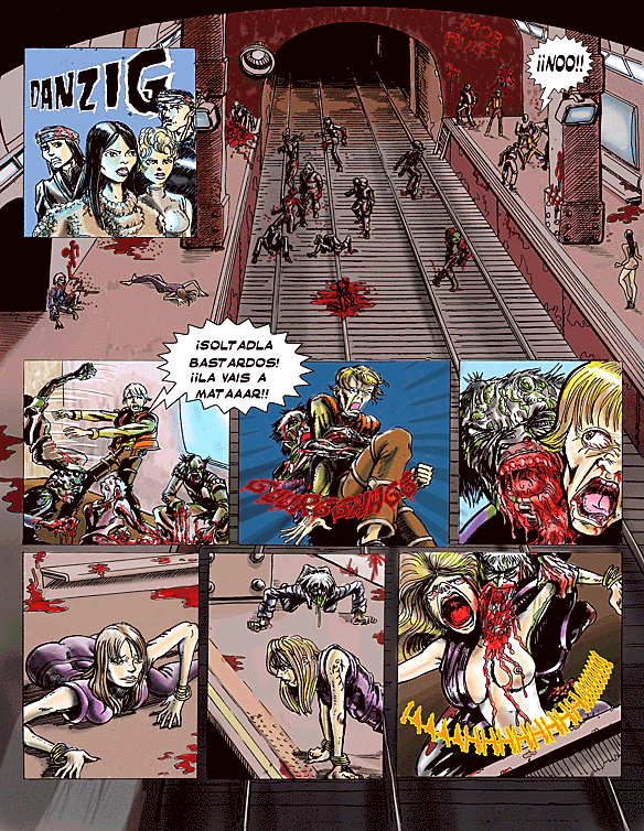 Mortal Zombie Novela grafica de terror tematica zombies - photo 5