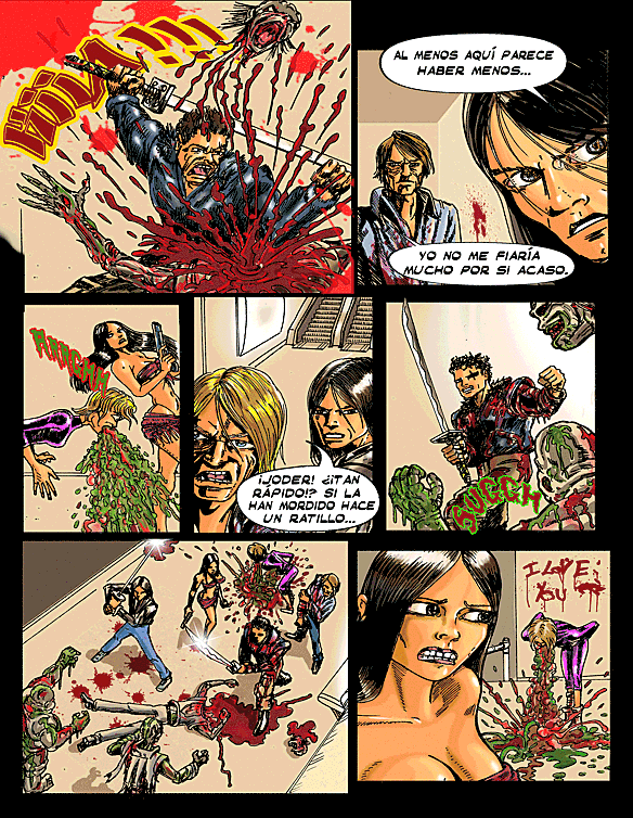 Mortal Zombie Novela grafica de terror tematica zombies - photo 40