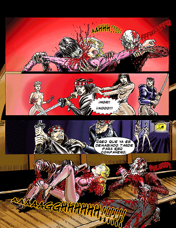 Mortal Zombie Novela grafica de terror tematica zombies - photo 2