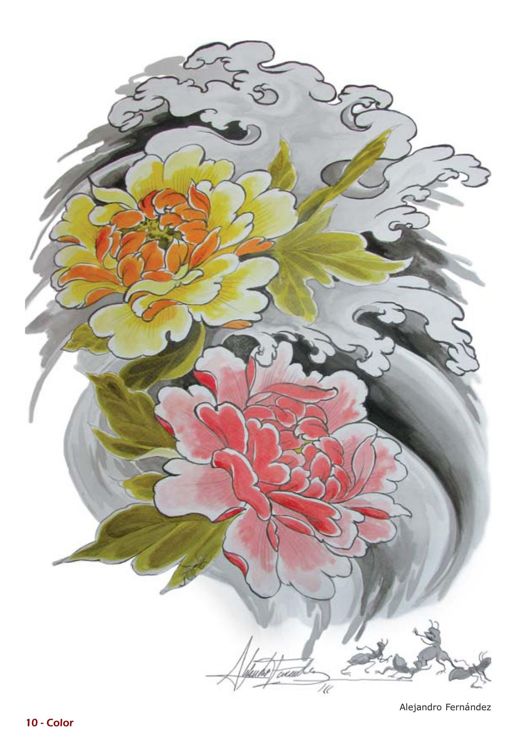 Tattoo Arte Oriental I 140 diseños pinturas bocetos con temas japoneses tibetanos y tailandeses - photo 7
