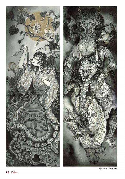 Tattoo Arte Oriental I 140 diseños pinturas bocetos con temas japoneses tibetanos y tailandeses - photo 25