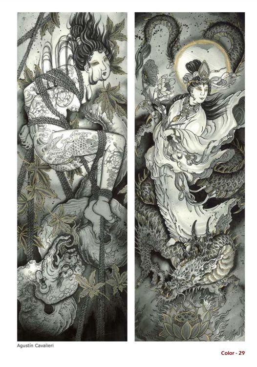 Tattoo Arte Oriental I 140 diseños pinturas bocetos con temas japoneses tibetanos y tailandeses - photo 26