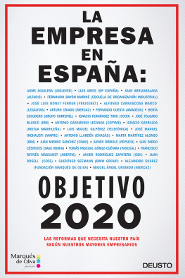 Varios Autores - La empresa en España: objetivo 2020