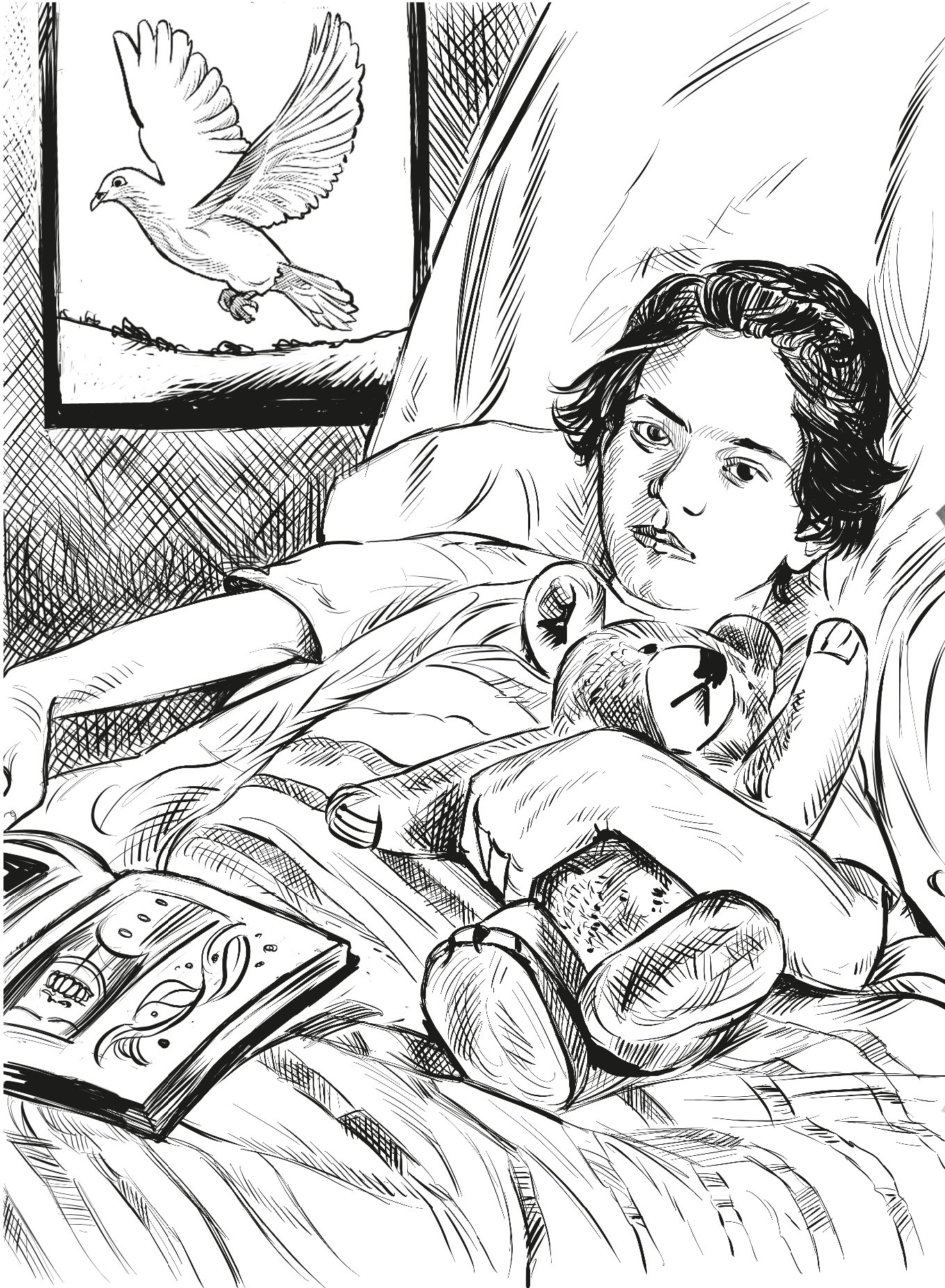 A causa de la poliomielitis la pierna derecha de Frida se debilitó y adelgazó - photo 12