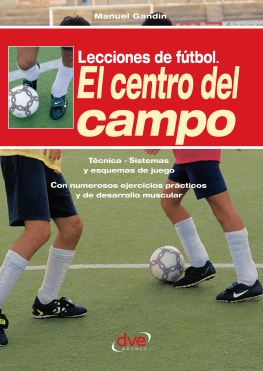 Manuel Gandin - Lecciones de fútbol. El centro del campo