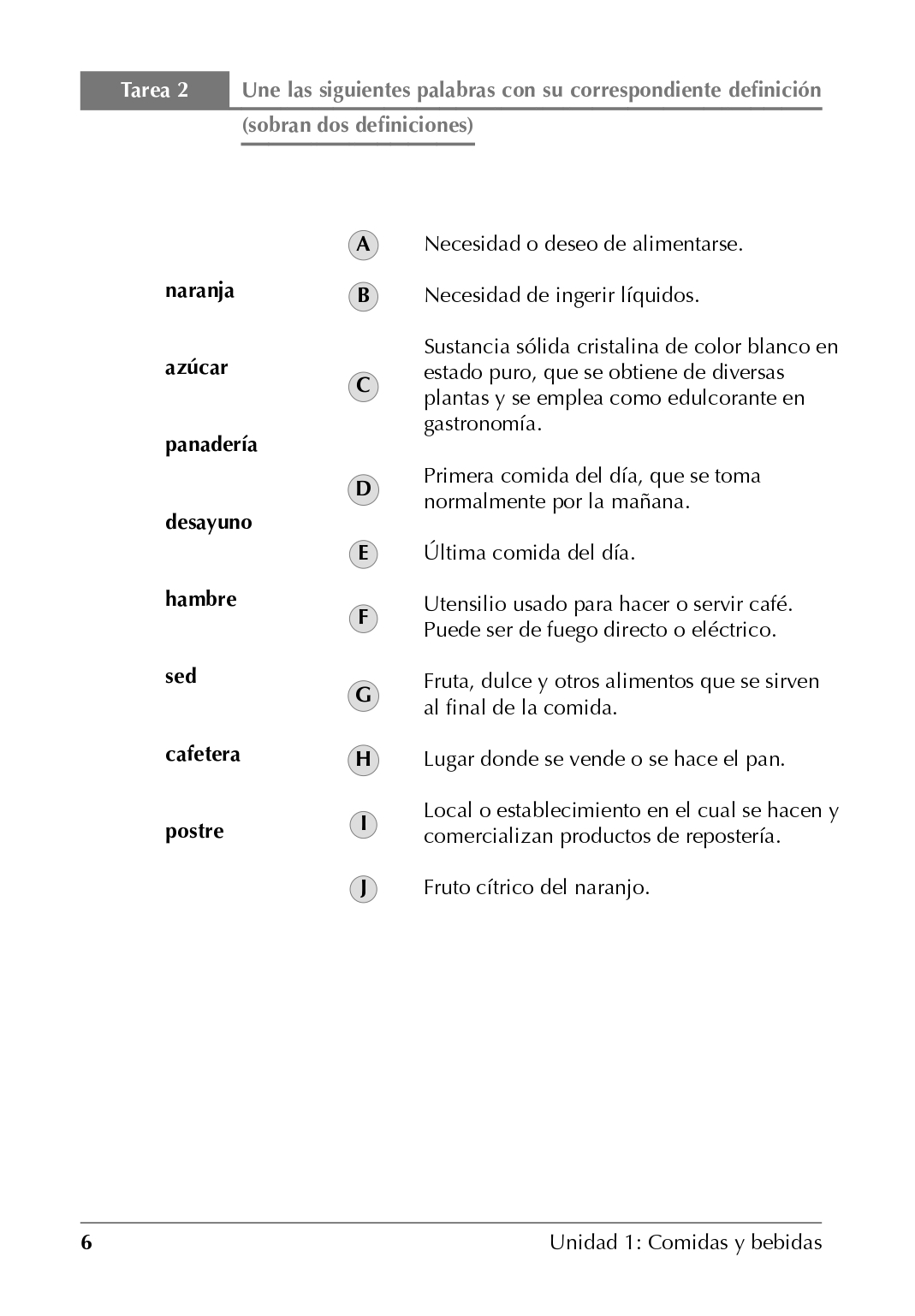 Español en 3-2-1 Vocabulario A1A2 - photo 12