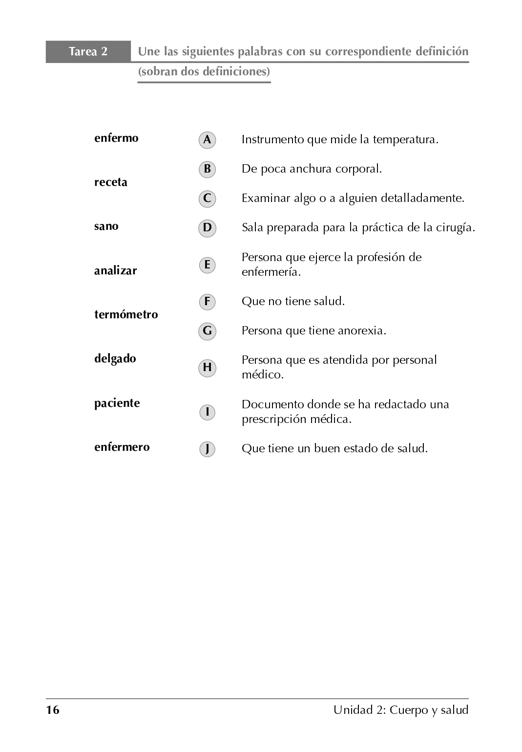 Español en 3-2-1 Vocabulario A1A2 - photo 22