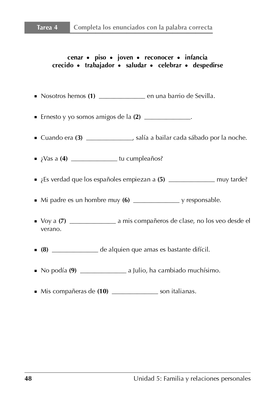 Español en 3-2-1 Vocabulario A1A2 - photo 54