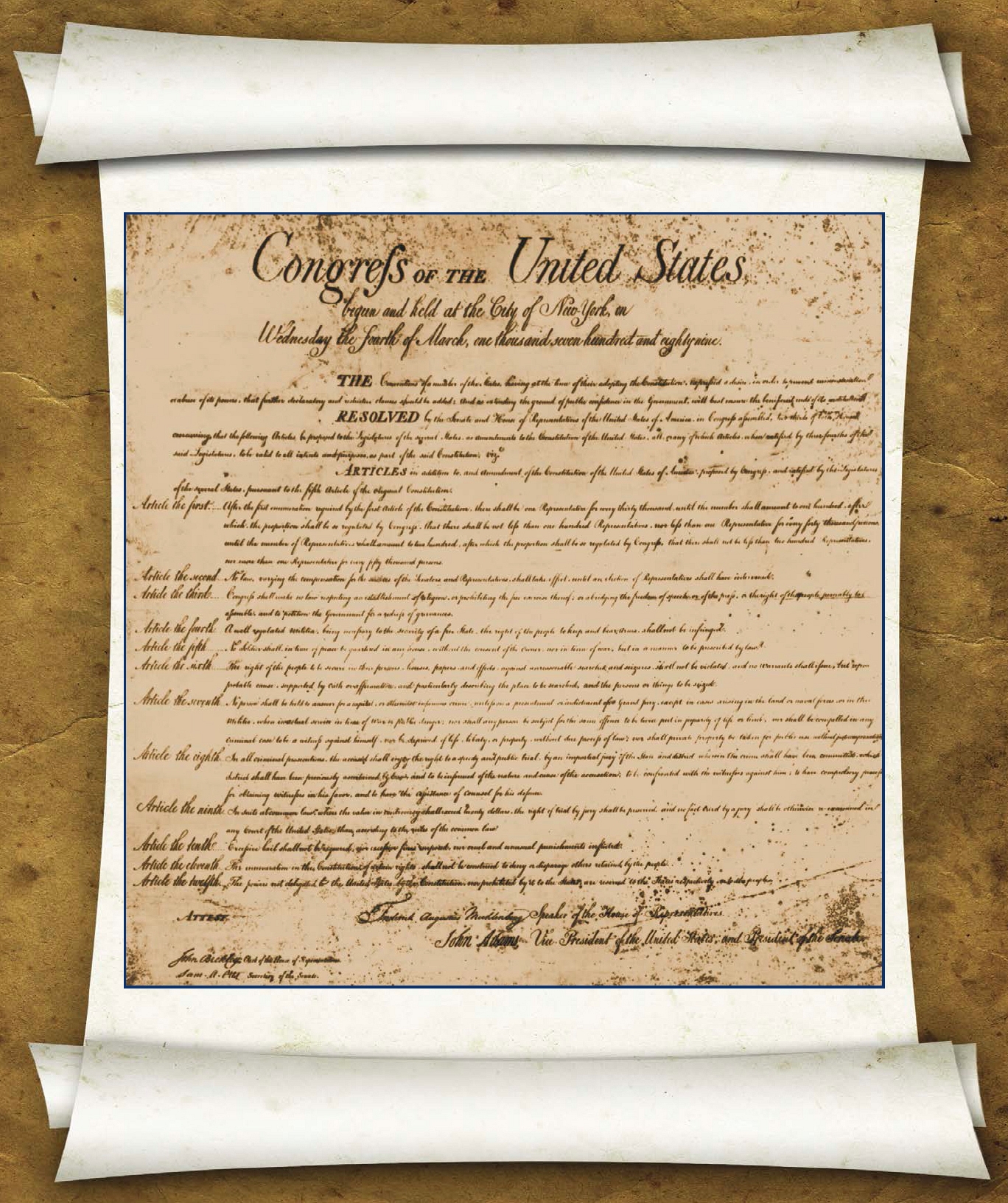 El primer documento de la Declaración de Derechos que se muestra aquí tenía - photo 6
