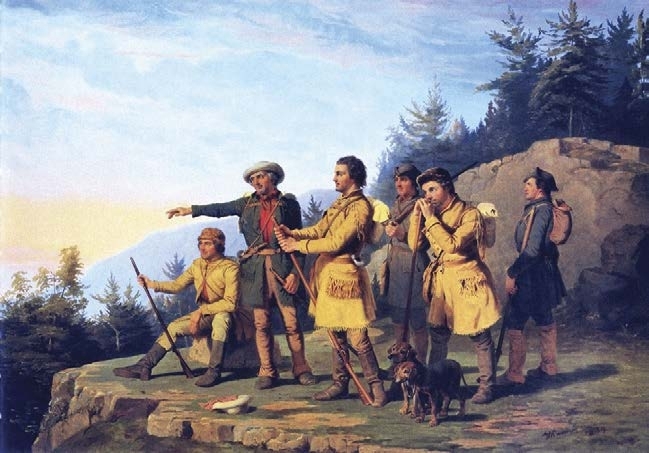Daniel Boone llegó a Kentucky por primera vez en el otoño de 1767 mientras se - photo 4