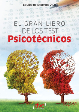 Equipo de Expertos 2100 El gran libro de los test psicotécnicos