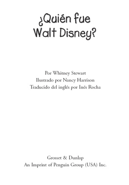 Whitney Stewart ¿Quién fue Walt Disney?