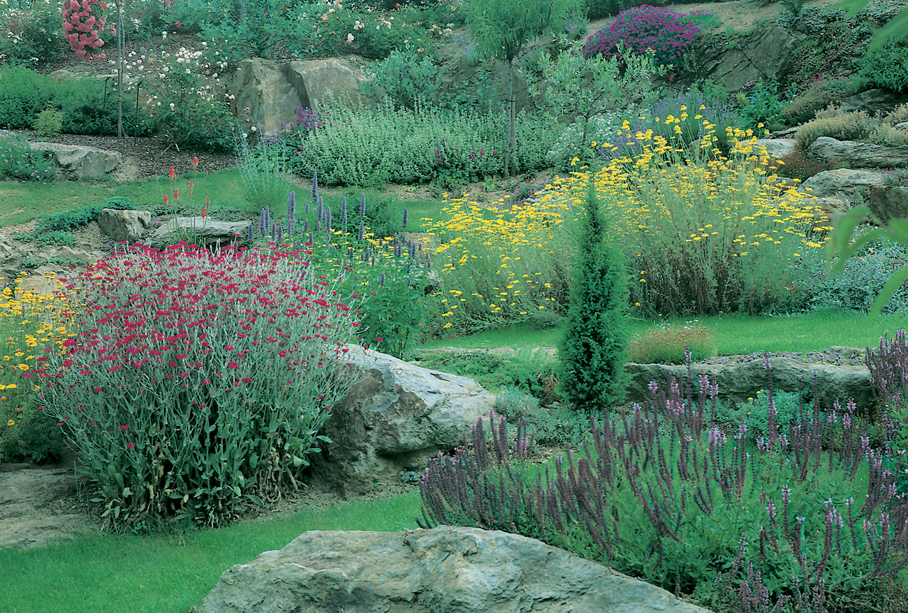 Muchos jardines de rocalla de estilo inglés están inspirados en los jardines - photo 6