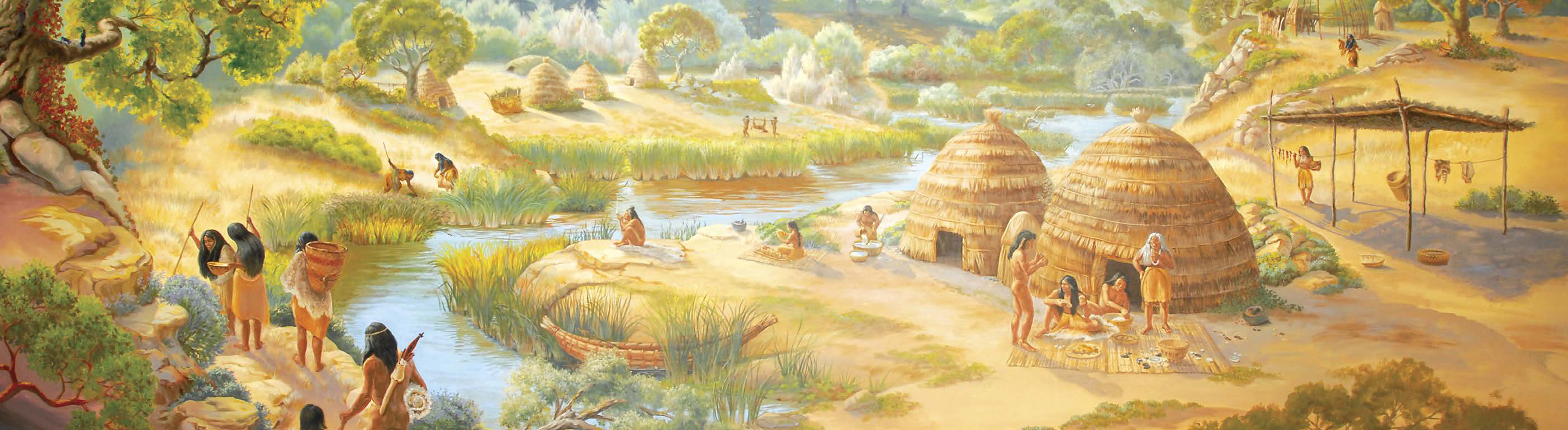 Muchos nativos vivían en aldeas Todos trabajaban juntos para sobrevivir Los - photo 6