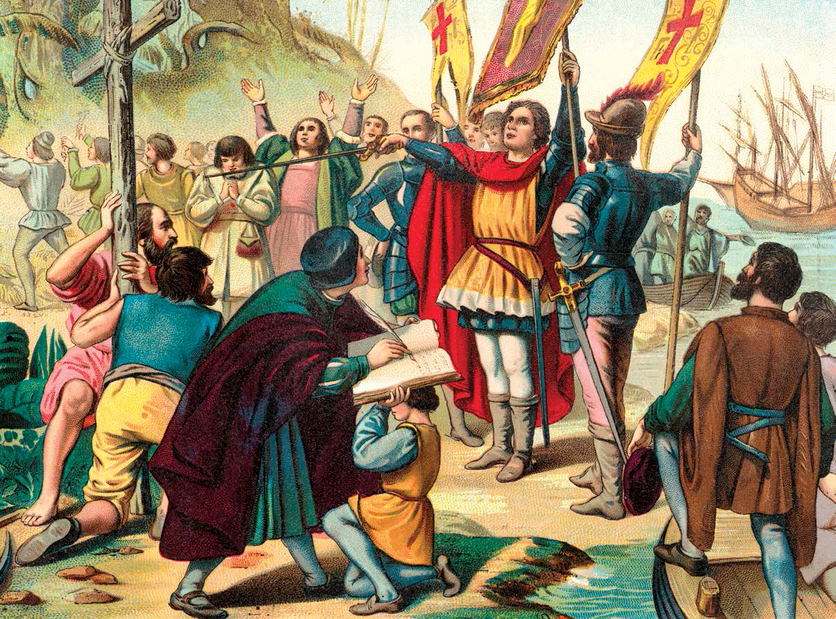 La llegada de Cristóbal Colón al Nuevo Mundo en 1492 cambió la historia de - photo 4
