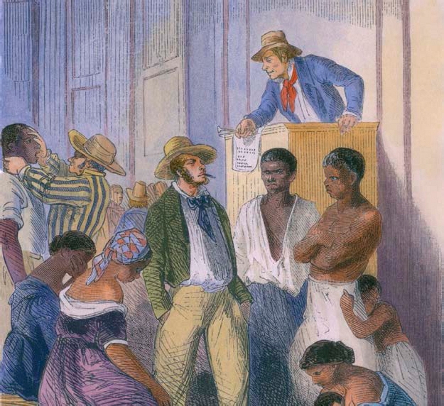 Una vez que los esclavos llegaban a América eran vendidos en subastas como - photo 4