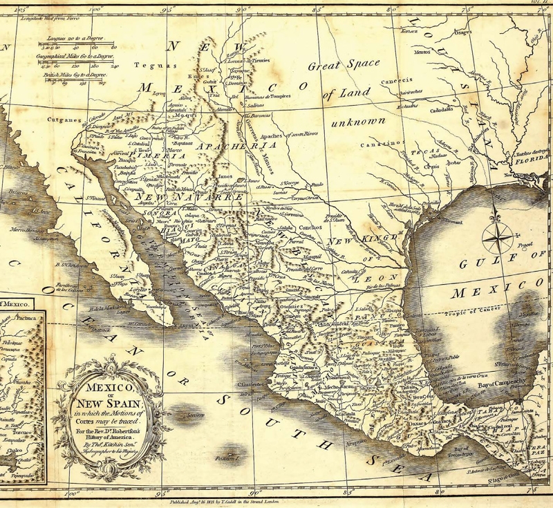 Este mapa de México también llamado Nueva España en cierto momento se - photo 7