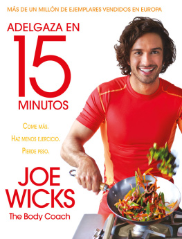 Joe Wicks Adelgaza en 15 minutos