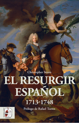 Christopher Storrs El resurgir español 1713-1748