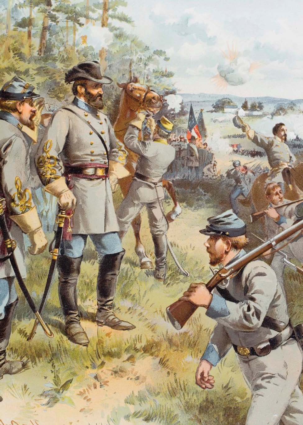 SI QUIERES SABER MÁS Para finales de 1861 gran parte de las batallas en el - photo 10