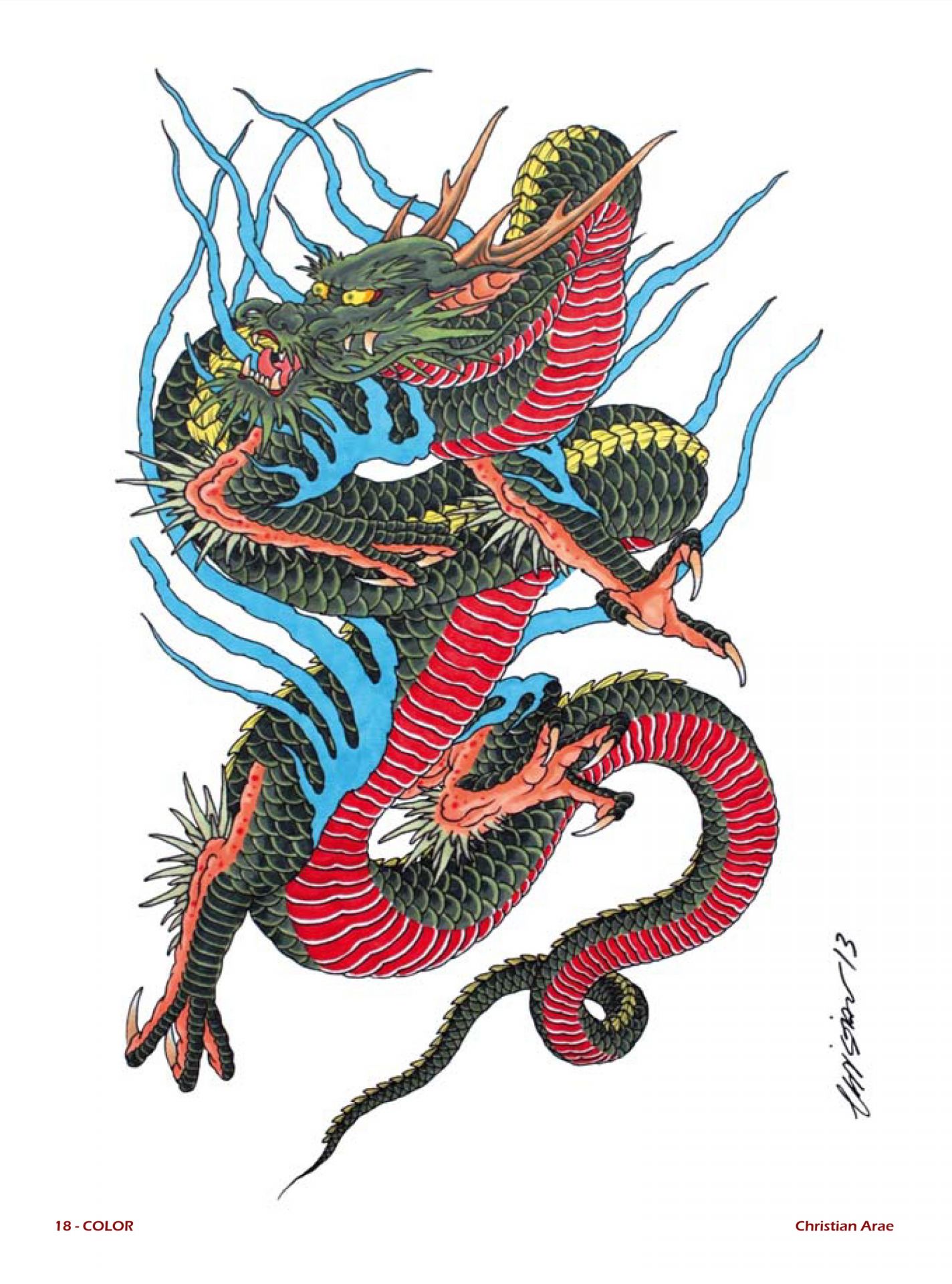 Tattoo Arte Dragones I Pinturas Dibujos Bocetos Tatuajes - photo 14