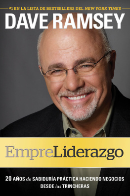 Dave Ramsey - EmpreLiderazgo: 20 años de sabiduría práctica haciendo negocios desde las trincheras