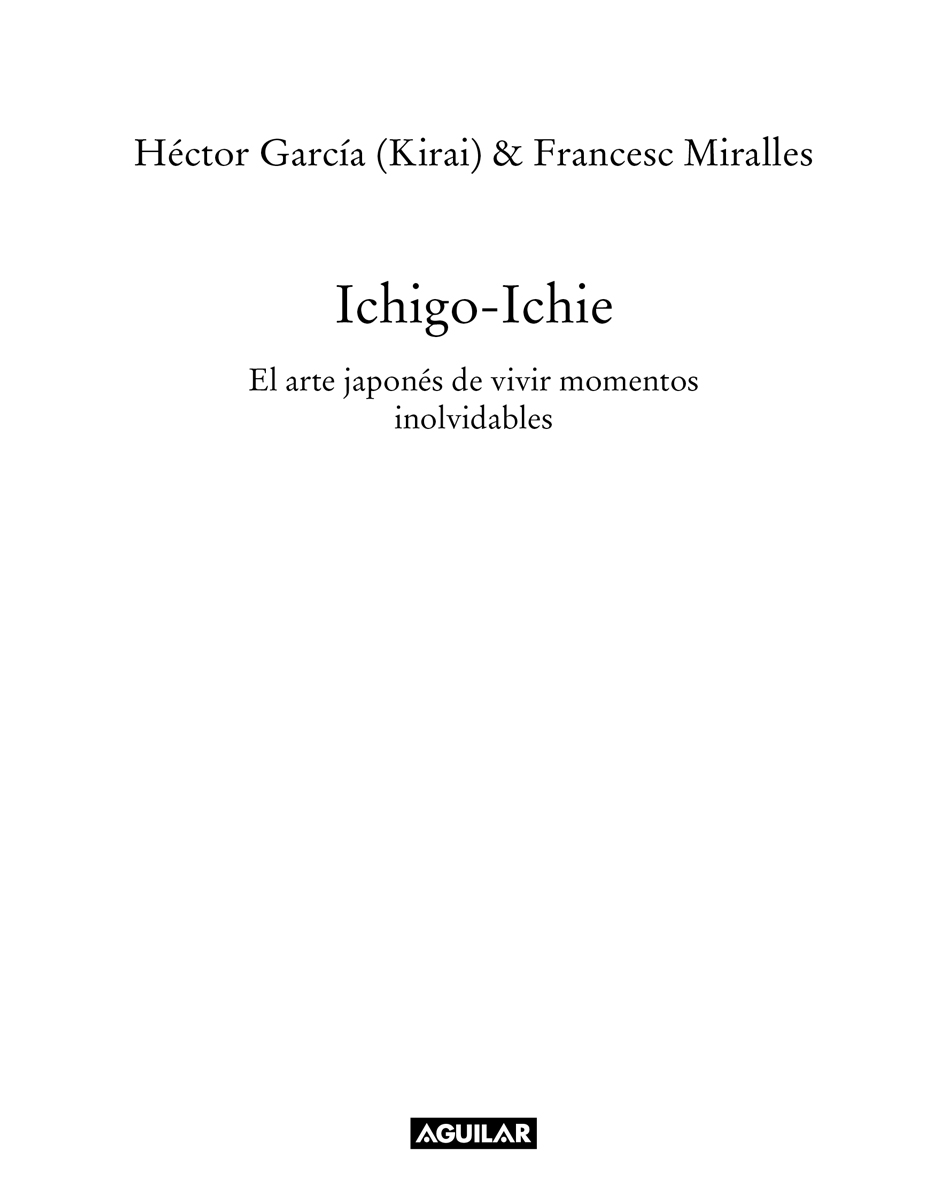 Ichigo-ichie Haz de cada instante algo único - image 1