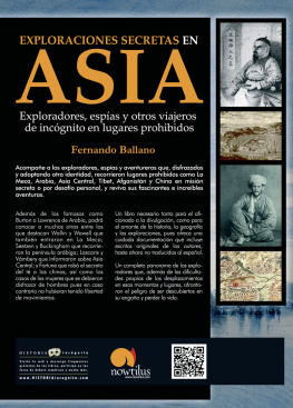 Fernando Ballano Gonzalo Exploraciones secretas en Asia