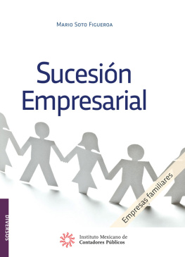 Mario Soto Figueroa - Sucesión Empresarial: Empresas familiares