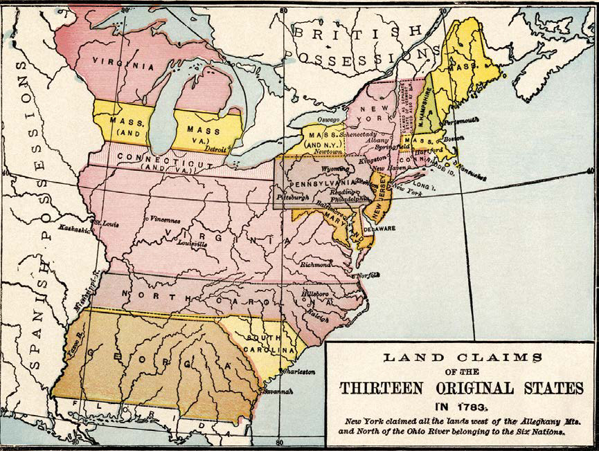 Este mapa muestra cómo se veía Estados Unidos en la época de la Convención - photo 8