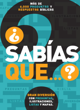 Grupo Nelson - ¿Sabías que...?: Más de 6,000 preguntas y respuestas bíblicas