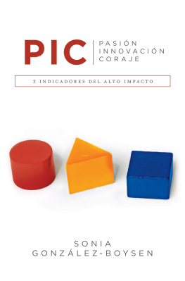 Sonia González Boysen - P. I. C.: 3 indicadores del alto impacto