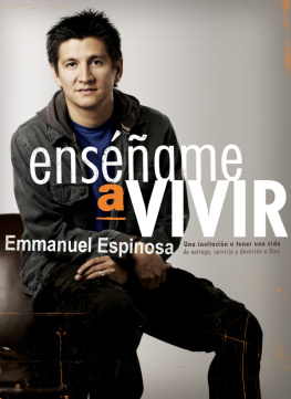 Emmanuel Espinosa Enséñame a vivir