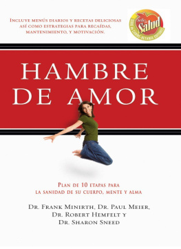 Frank Minirth Hambre de amor