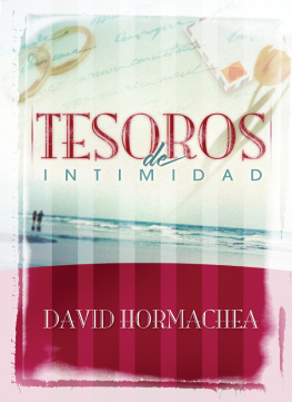 David Hormachea - Tesoros de intimidad