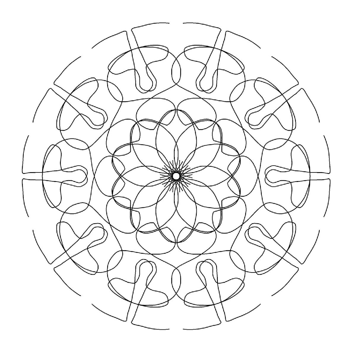 Mandalas 90 diseños para colorear - photo 2