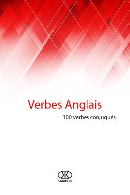 Editorial Karibdis - Verbes anglais: 100 verbes conjugués