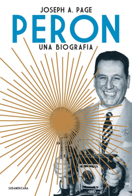 Joseph A. Page Perón: Una biografía
