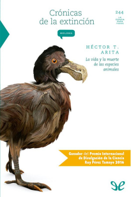 Héctor T. Arita Crónicas de la extinción