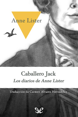 Anne Lister Caballero Jack