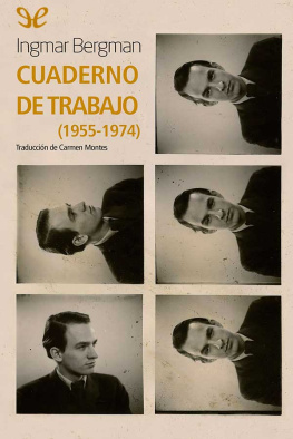 Ingmar Bergman Cuaderno de trabajo (1955-1974)