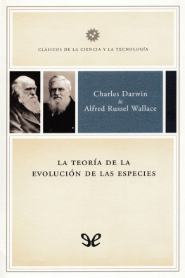 Charles Darwin La teoría de la evolución